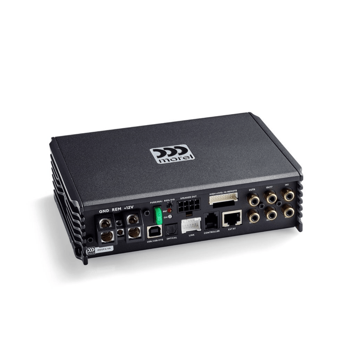 Morel Multi Channel Amp Morel MDSP 8-Channel DSP Amplifier 4 x 80W (MOR MDSP 8/4A)