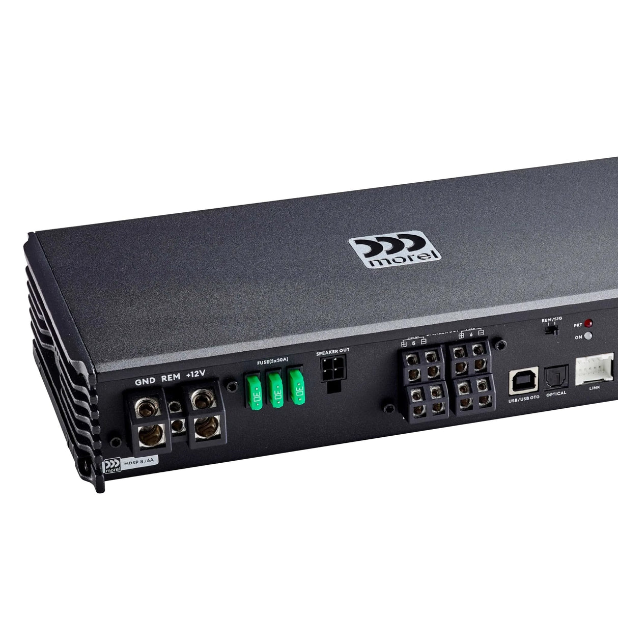 Morel 8 Channel DSP Morel MOR MDSP 10/8A 8 Channel DSP Amplifier 4 x 165W + 4 x 80W