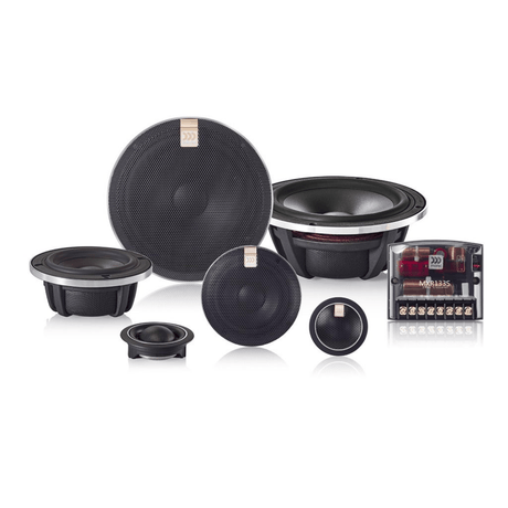 Morel Car Speakers Morel Sensus 6.5" 3-Way Component Speaker Set (MOR SENSUS 63)