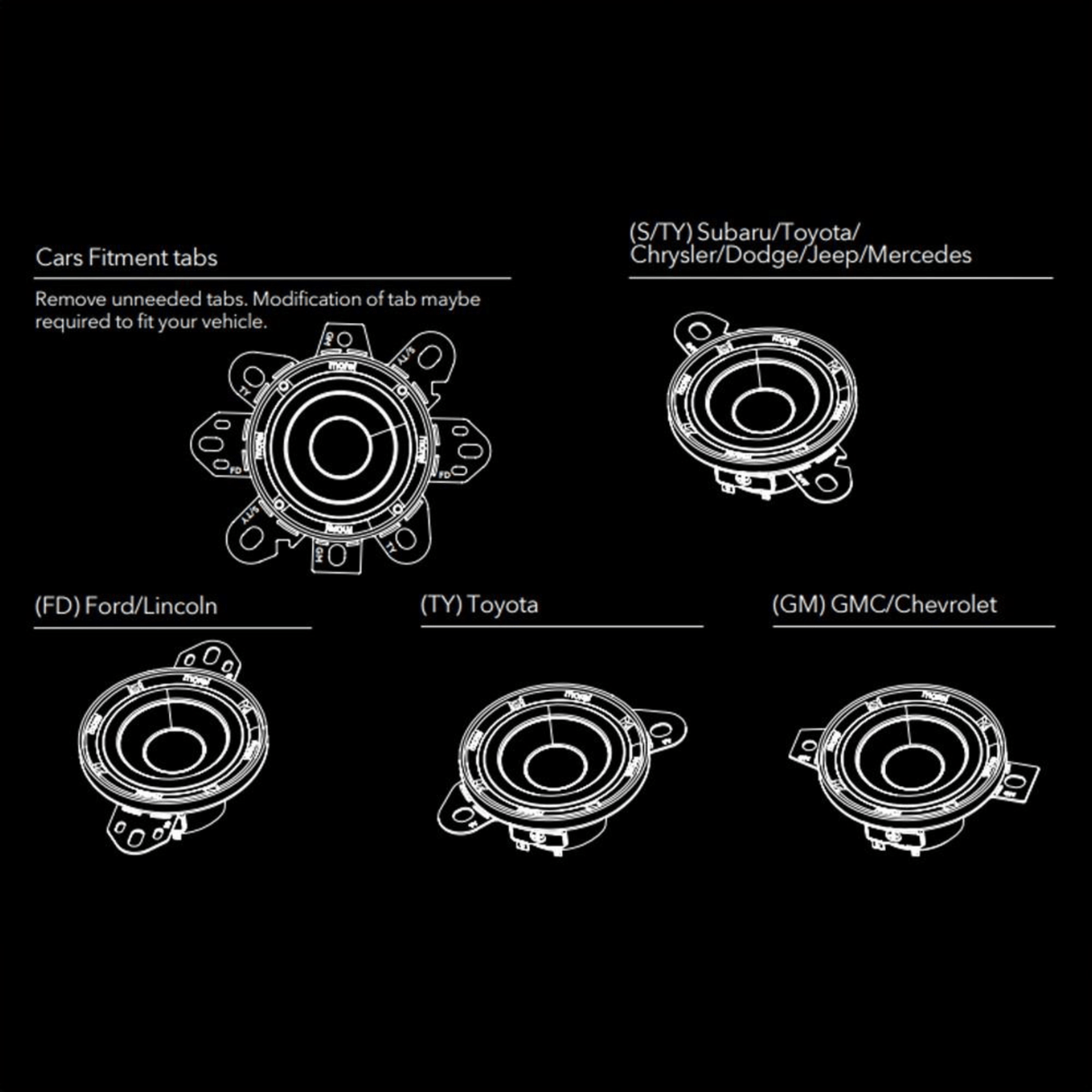 Morel Car Speakers Morel Universal 2.5" Wide-Band Speaker (MOR VWB25.4)