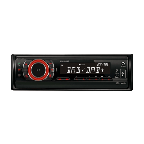 MTA Car Stereos MTA ANC7137574 Car Stereo AM/FM & DAB Tuner with USB, SD, Aux and Bluetooth