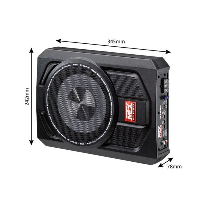 Mtx under seat store subwoofer