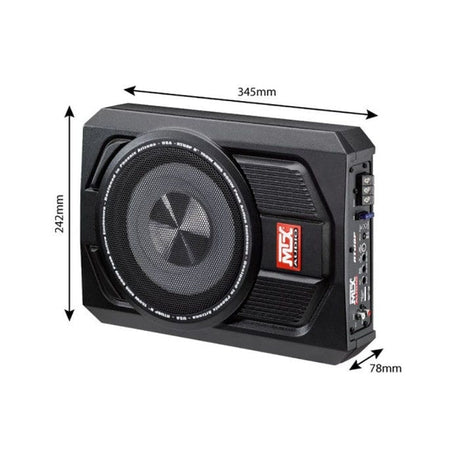 MTX Car Subwoofers MTX ROAD THUNDER 8" UNDERSEAT POWERED ENCLOSURE RTU8P