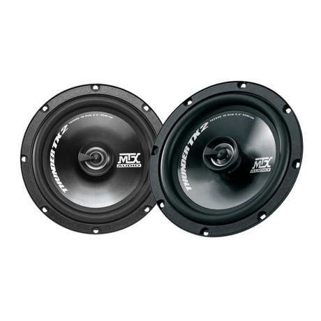 MTX Car Speakers and Subs MTX TX265C TX2 6.5" (165 mm) 2-way Coaxial Speakers