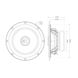 MTX Car Speakers and Subs MTX TX265C TX2 6.5" (165 mm) 2-way Coaxial Speakers