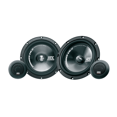 MTX Car Speakers MTX TX265S TX2 6.5" (165 mm) 2-way Component Speakers