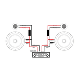 MTX Car Speakers MTX TX265S TX2 6.5" (165 mm) 2-way Component Speakers