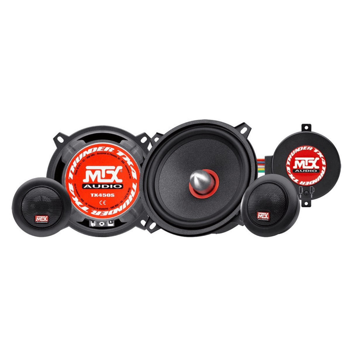 MTX Car Speakers MTX TX450S 5.25" (130 mm) 2-way Component Speakers