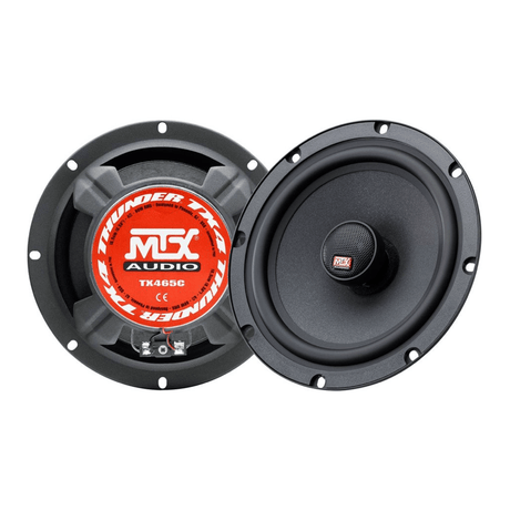 MTX Car Speakers MTX TX465C TX4 6.5" (165 mm) 2-way Coaxial Speakers
