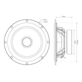 MTX Car Speakers MTX TX465S 6.5" (165 mm) 2-way Component Speakers