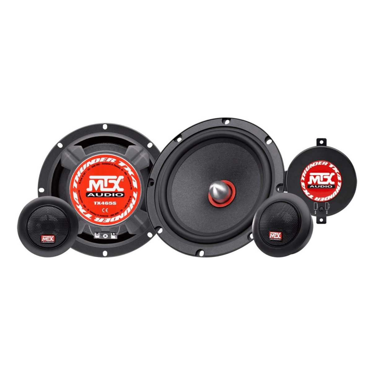 MTX Car Speakers MTX TX465S 6.5" (165 mm) 2-way Component Speakers