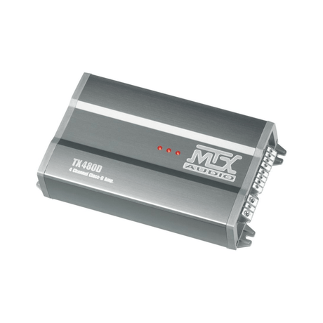 MTX Amps MTX TX480D Terminator 480W 4 Channel Class D Full Range Amplifier