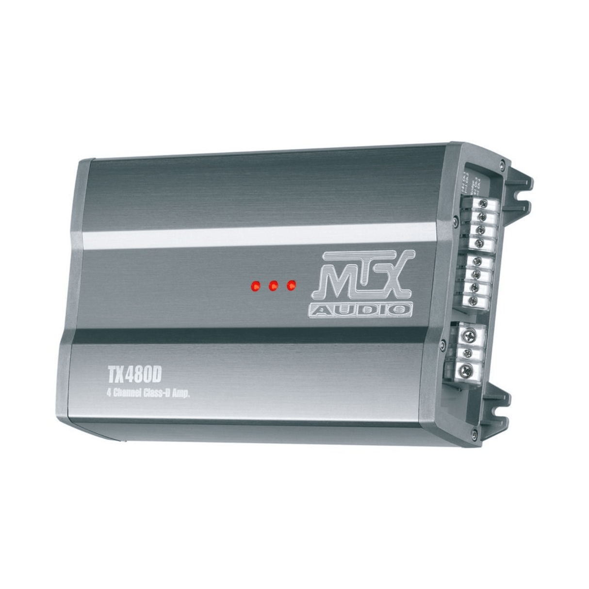 MTX Amps MTX TX480D Terminator 480W 4 Channel Class D Full Range Amplifier