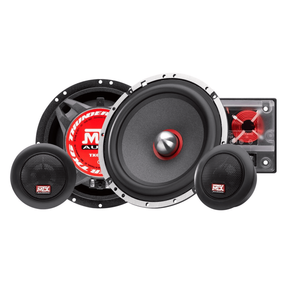 MTX Car Speakers MTX TX665S 6.5" (165 mm) 2-way Component Speakers