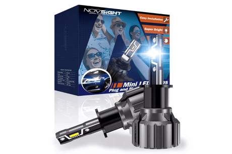 Novsight LED Bulbs Novsight N57 Series H1 compact LED Bulbs hi-low beam 50W 4000LM 6500K White (85-N57-H1 )