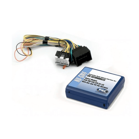 PAC PAC NU-GM4 - Navigation Unlock Integration Interface for Select GM Vehicles