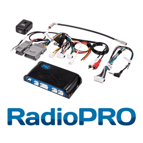 PAC PAC RP5-GM11 - Radio Replacement & Steering Wheel Control Interface for Select GM Vehicles