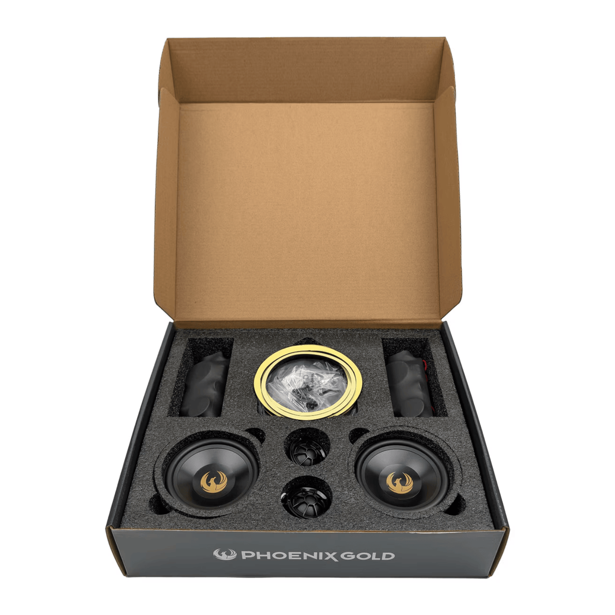 Phoenix Gold Car Speakers Phoenix Gold ZDBMW4CS BMW 2-Way Component Speaker Set