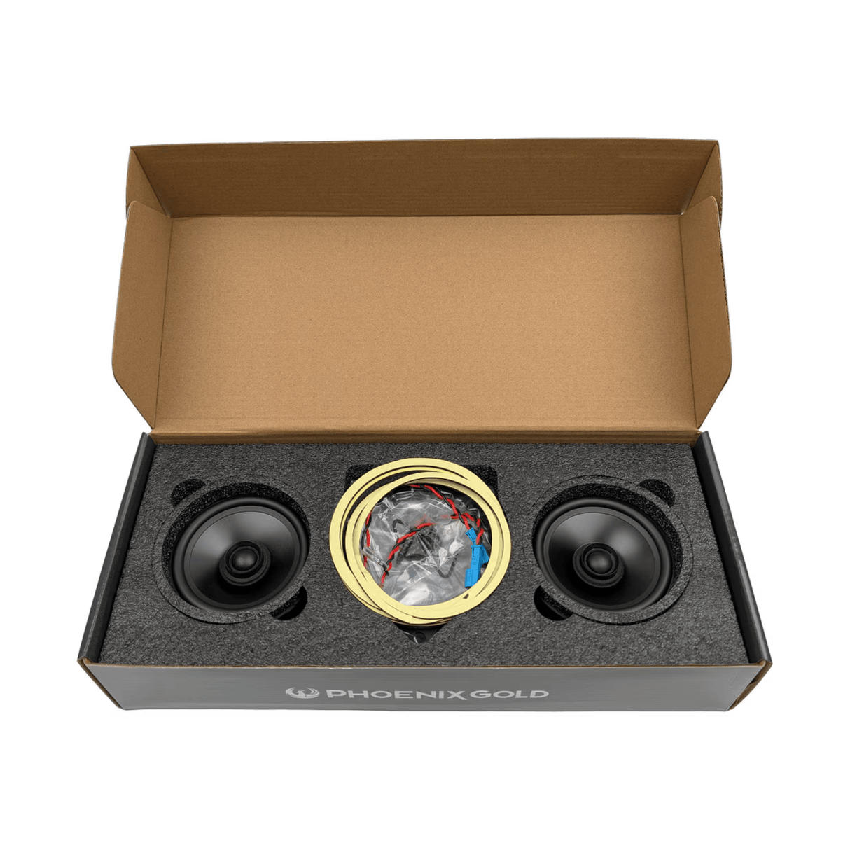 Phoenix Gold Car Speakers Phoenix Gold ZDBMW4CX BMW 4" 2-Way Coaxial Speaker System