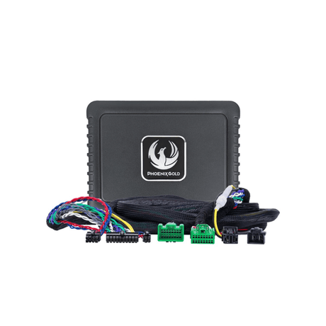 Phoenix Gold DSP Power Up Kit Phoenix Gold ZDSKB1 P&P DSP Power-Up Kit for Volvo 2018> with 5-fin OEM Amplifier