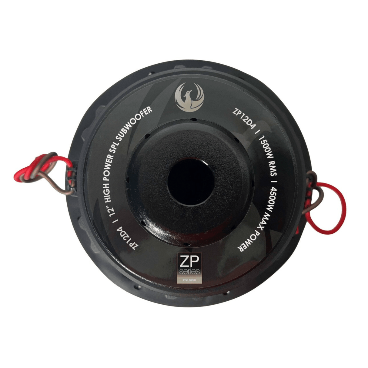 Phoenix Gold Subwoofer Phoenix Gold ZP12D4 12" Dual 4ohm Steet Bass Subwoofer 3" VC 1500 Watts RMS