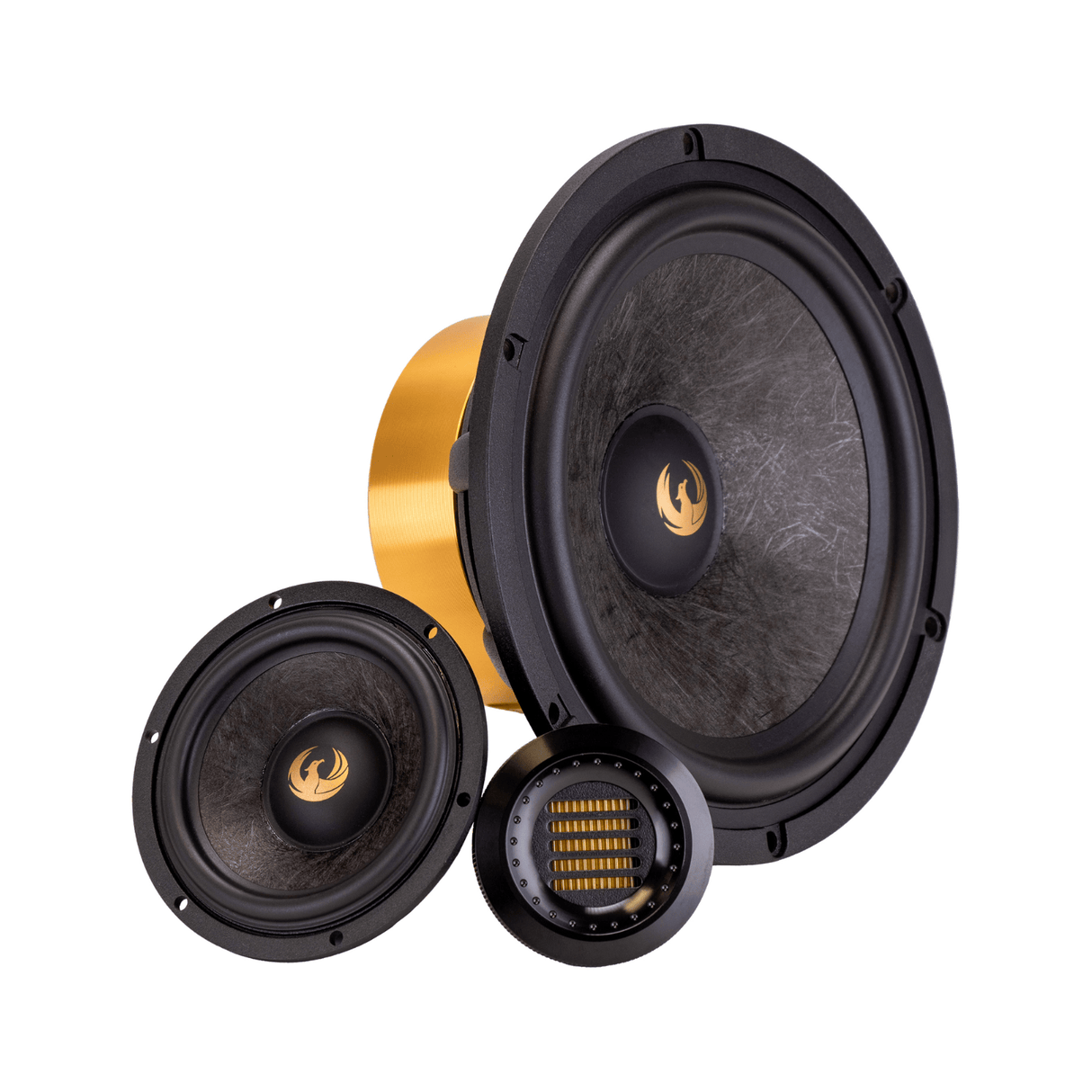 Phoenix Gold Car Speakers Phoenix Gold ZQ-ELITE.3 Flagship 3-Way Component Speakers