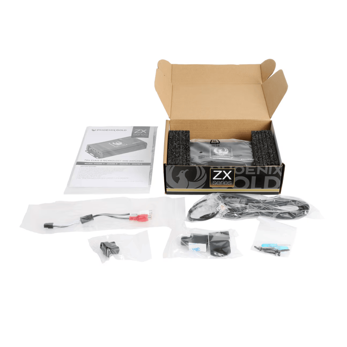 Phoenix Gold Amps Phoenix Gold ZXM500.1i Compact Class-D Mono Amplifier