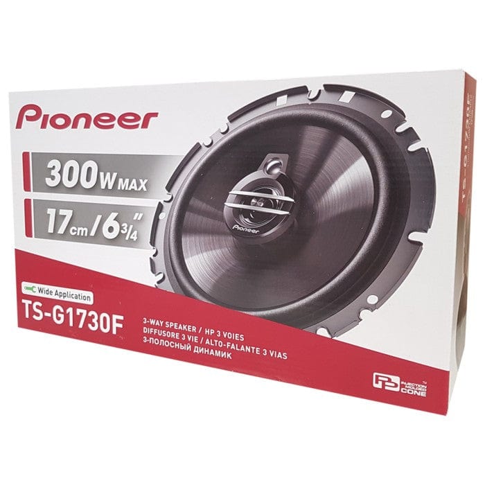 Pioneer TS-G1730F 17cm 300W 3-way Coaxial Speakers with Grills