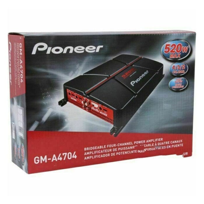 Pioneer Pioneer Pioneer GM-A4704 520W 4 Channel Bridgeable Amplifier