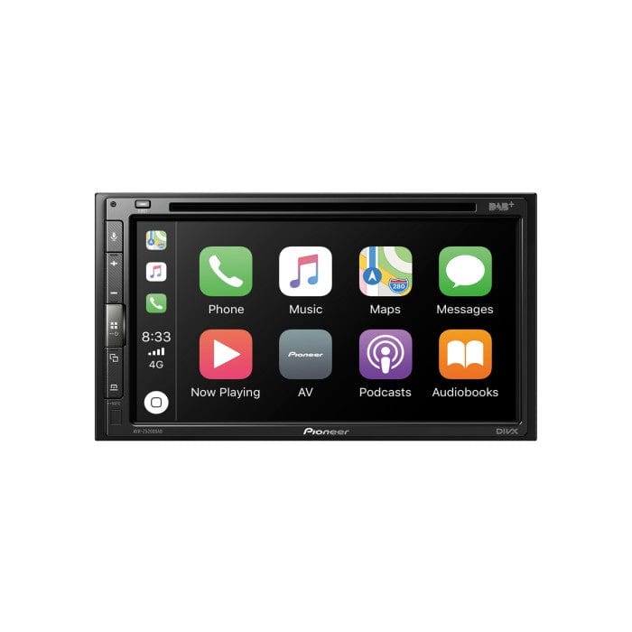 AVH Z5200DAB 6.8" Double Din Clear Type Resistive touchscreen Multimedia Player Apple CarPlay Android Auto Stereo