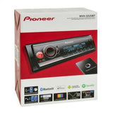 Pioneer Car Stereos Pioneer MVH-S520BT Single Din Mechless Player with Bluetooth multi colour illumination USB and Spotify