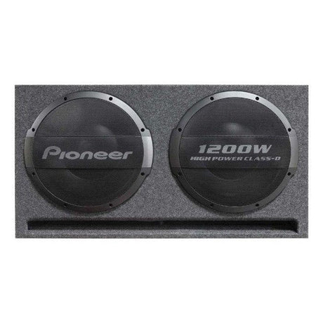 Pioneer Pioneer Pioneer TS-WX1220AH Twin 12 Active 3000W Peak Power Subwoofer Enclosure