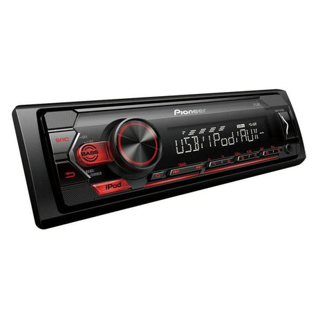 Pioneer Car Stereos Pioneer MVH-S120UI Mechless RDS Tuner Car Stereo with iPod/iPhone Compatibility
