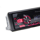 Pioneer Car Stereos Pioneer MVH-S120UI Mechless RDS Tuner Car Stereo with iPod/iPhone Compatibility