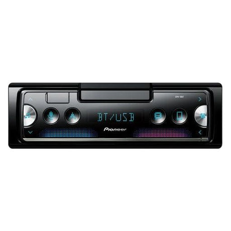 Pioneer Car Stereos Pioneer SPH-10BT Single Din Receiver with Bluetooth, USB Spotify iPhone & Android Compatible