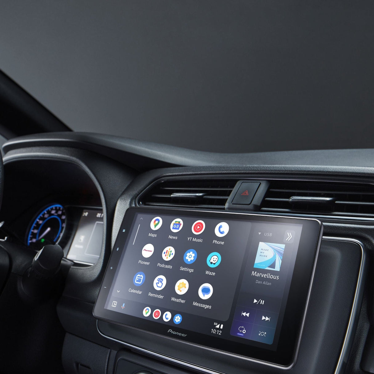 Pioneer Double Din Touchscreen Pioneer SPH-EVO950DAB-T Ford Transit 2019 Stereo Upgrade