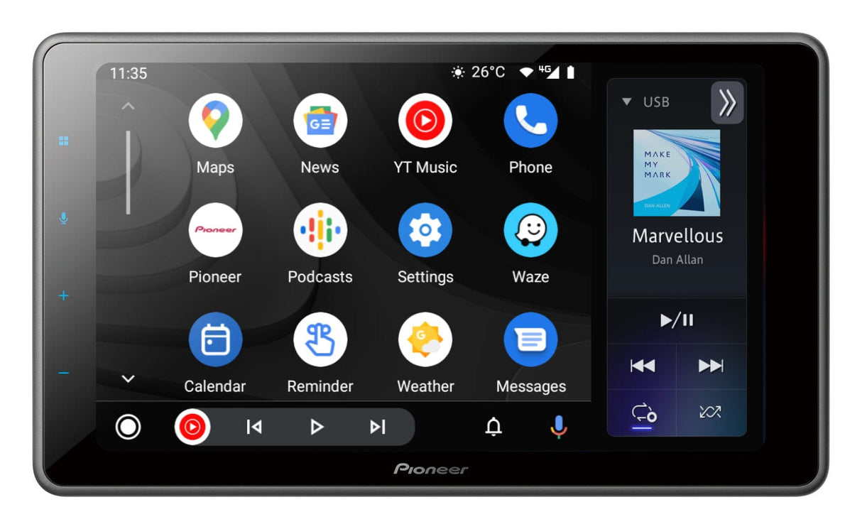Pioneer Double Din Touchscreen Pioneer SPH-EVO950DAB-D8 Fiat Ducato Series 8 Stereo Upgrade