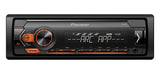 Pioneer Car Stereos Pioneer MVH-S120UBA Mechless Car Stereo RDS tuner with USB and AUX in Amber Illumination