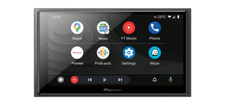 Pioneer Double Din Car Stereos Pioneer SPH-EVO64DAB 6.8" Wireless Apple Car Play Android Auto Stereo