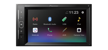 Pioneer Car Stereos Pioneer DMH-A240BT 6.2" Mechless Double DIN Touch Screen Stereo