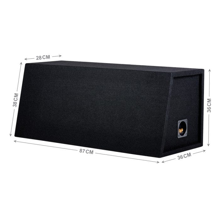 Pioneer Pioneer BX210PL-TSA250-GMD9701 Double TS-A250D4 10" Subwoofer Performance Bass Package with Ported Enclosure and Amp