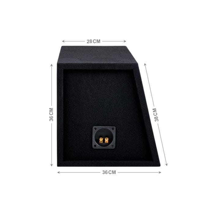 Pioneer Pioneer BX210PL-TSA250-GMD9701 Double TS-A250D4 10" Subwoofer Performance Bass Package with Ported Enclosure and Amp