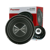 Pioneer Pioneer BX212PL-TSA300-GMD9701 Double TS-A300D4 12" Subwoofer Performance Bass Package with Ported Enclosure and Amp