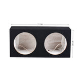 Pioneer Pioneer BX212SL-TSA300-GMD9701 Double TS-A300D4 12" Subwoofer  Sound Quality Bass Package with Sealed Enclosure and Amp
