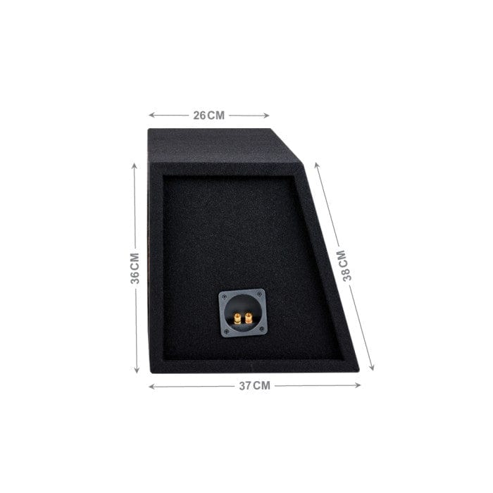 Pioneer Pioneer BX212SL-TSA300-GMD9701 Double TS-A300D4 12" Subwoofer  Sound Quality Bass Package with Sealed Enclosure and Amp