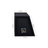Pioneer Pioneer BX212SL-TSA300-GMD9701 Double TS-A300D4 12" Subwoofer  Sound Quality Bass Package with Sealed Enclosure and Amp