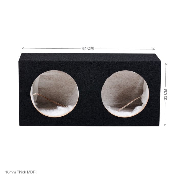 Pioneer Pioneer BX210SL-TSD10D4-GMD9701 Double TS-D10D4 10" Subwoofer  Sound Quality Bass Package with Sealed Enclosure and Amp