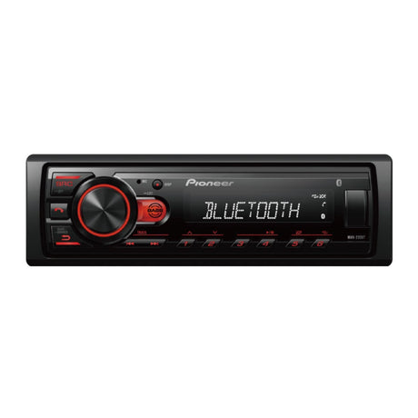 Pioneer Car Stereos Pioneer MVH-230BT Car Stereo Receiver with Bluetooth Red Illumination