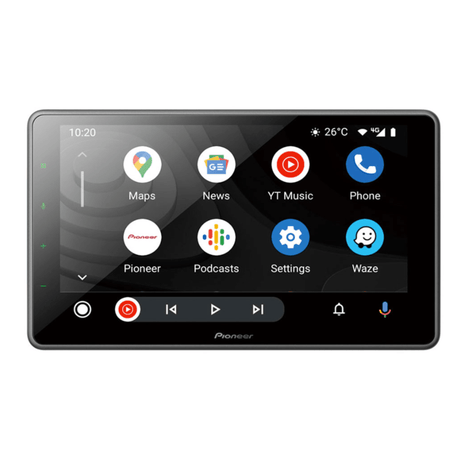 Pioneer Pioneer SPH-EVO950DAB-1D 9.5" Modular Touchscreen Digital Media Receiver with DAB+ and Smartphone Connectivity