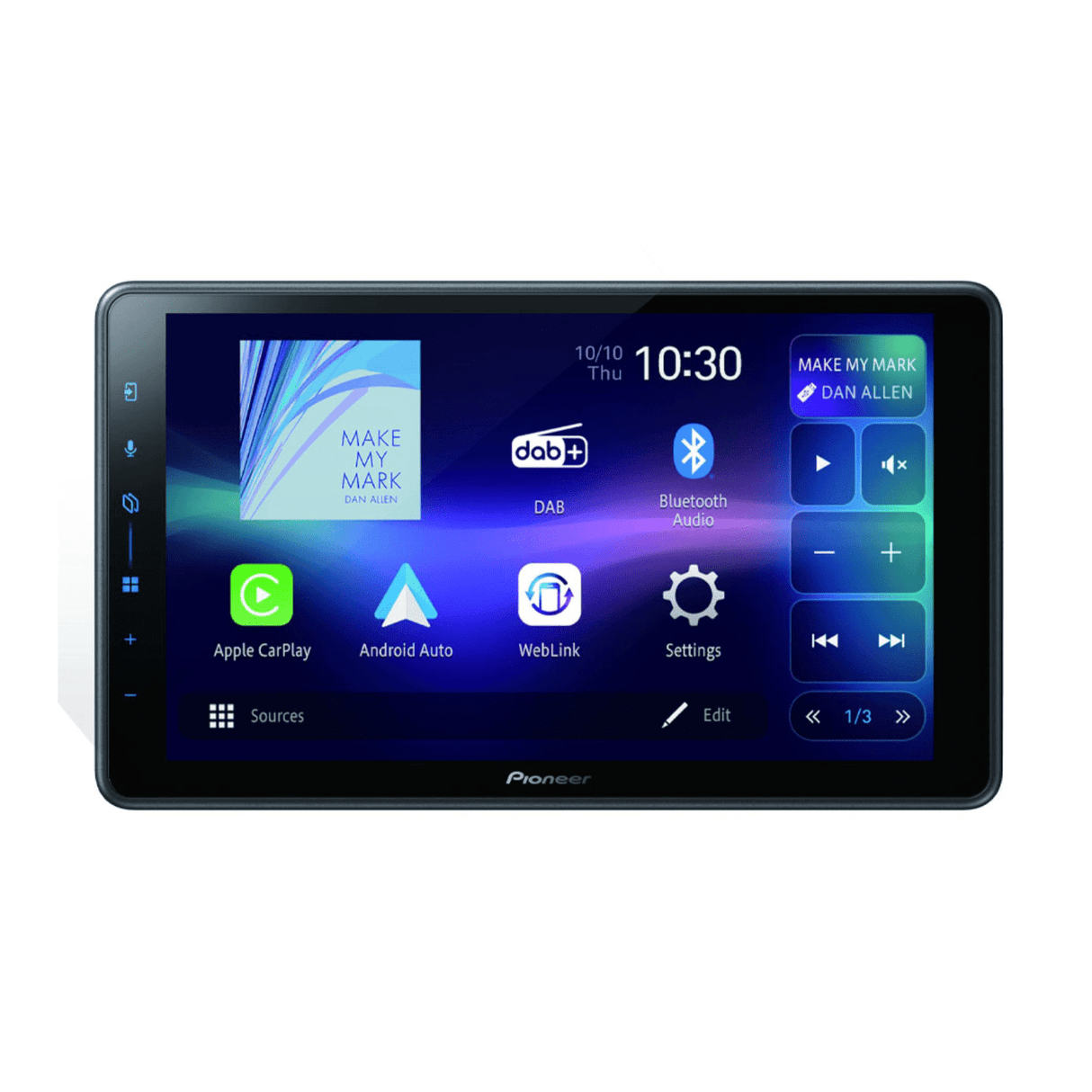 Pioneer Car Stereos Pioneer SPH-EVO98DAB-D7 9" Modular Multimedia Receiver